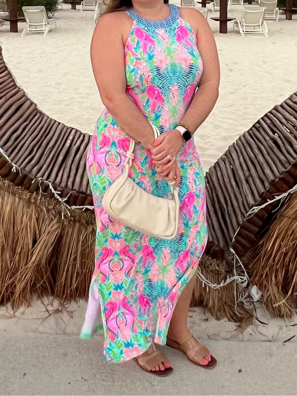 Lilly Pulitzer maxi Dress size Large